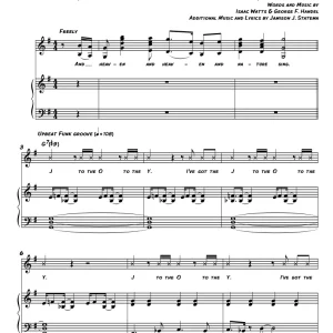 Joy To The World - Sheet Music